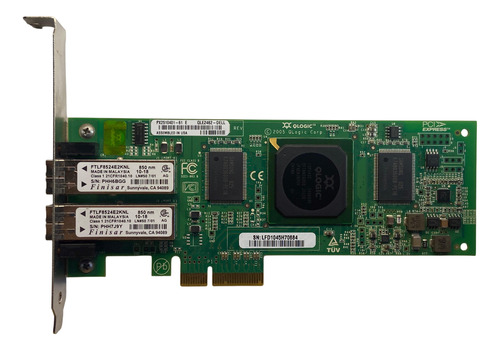 Placa Hba Qlogic Qle2462 4gb Fc 2-port 0dh226