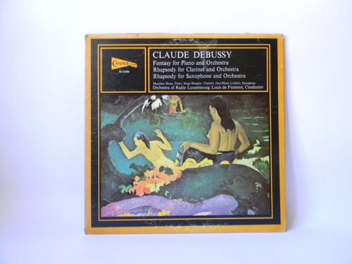 Fantasy Piano Orchestra Claude Debussy Lp Vinilo