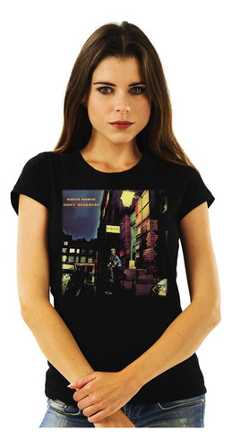 Polera Mujer David Bowie The Rise And Fall Of Ziggy Stardust