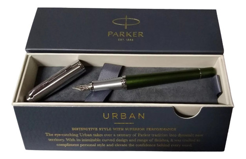 Pluma Estilográfica Parker Urban Premium Green