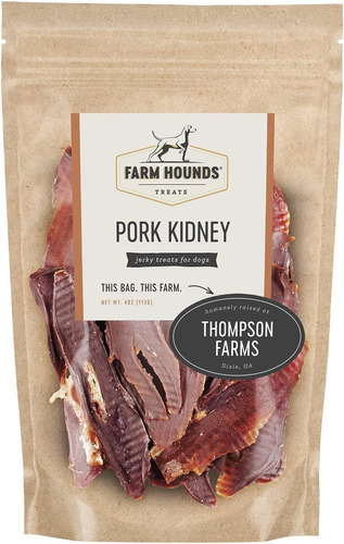Pork Kidney Jerky Treats For Dogs, Premium Dried Dog Treats,