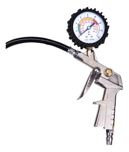Manómetro De Neumáticos Iator Para Vehículos Y Bicicletas