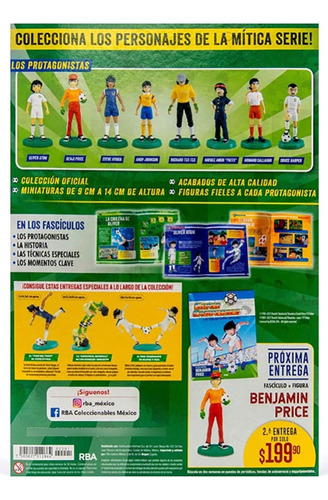 Super Campeones #1 Oliver Atom Figura Coleccionable Rba