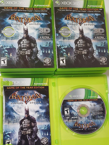 Batman Arkham Asylum / Xbox 360 / Edicion Juego Del Año | Meses sin  intereses