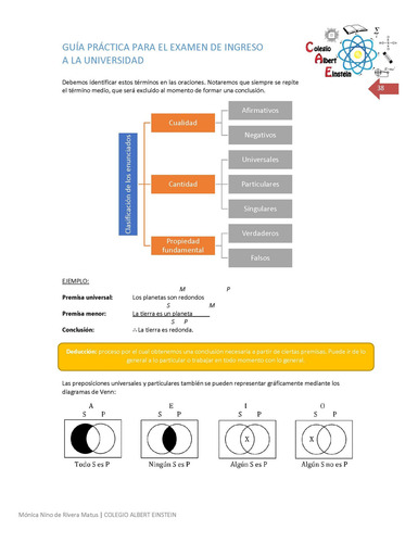 Guía Resuelta De Exbach Para Entrar A La Universidad