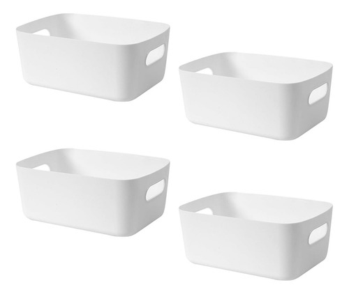 Caja De Almacenamiento De Plástico Para Oficina, Hogar, Coci
