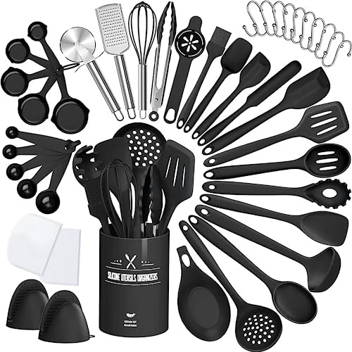 Set De 43 Piezas De Utensilios De Cocina, Juego De Uten...