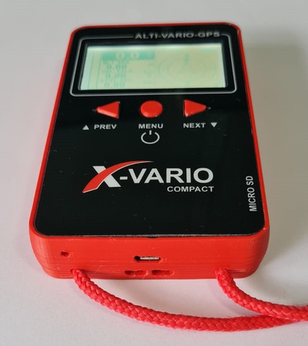 X-vario Compact - Variômetro E Gps Integrado Parapente