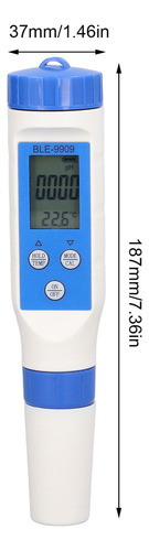 Nuevo Medidor De Prueba De Agua 5.2 Ph Tds Ec Sal Temp App