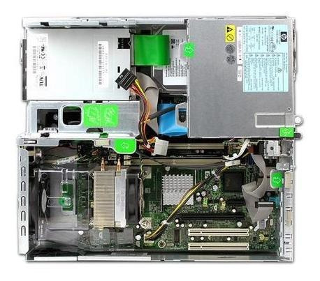 Cpu Hp Compaq Pro 6300 Core I3 3ªg 4gb Ssd 120gb Wifi