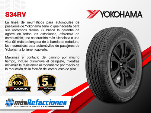 Llanta Yokohama 235/65r17 S34rv 104 T Yokohama