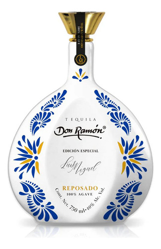 Pack De 2 Tequila Don Ramon Reposado Luis Miguel 750 Ml
