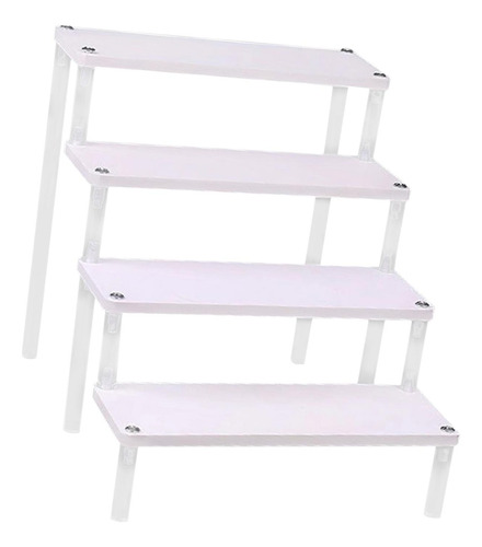 Estante De Madera Para Mostrador, Soporte 4 Capas 20cm