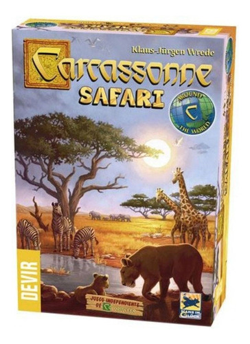 Carcassonne Safari - Board Game - Devir