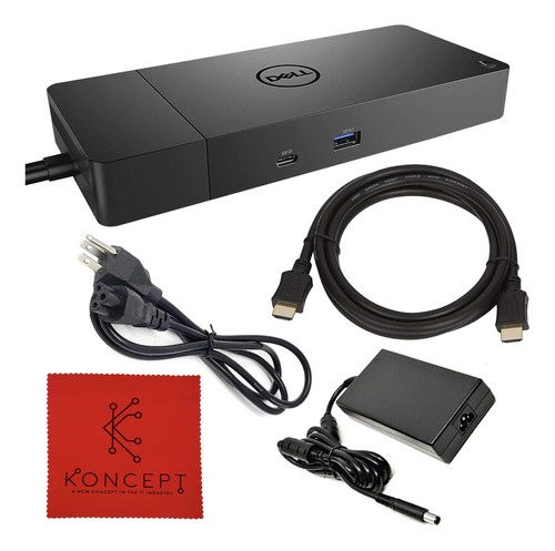 Koncept Dell Wd19s Docking Station Bundle - 1 Año De Garantí