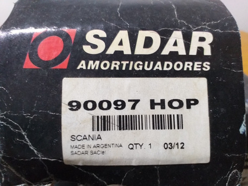 Kitx4 Amortiguadores Sadar 90097 Del Scani A