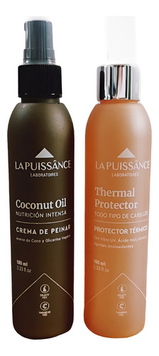 Travel Kit Viaje Tratamiento Cabello Con Peine La Puissance