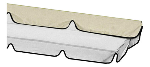 Reemplazo De La Cubierta Superior De La Beige 195x125x15cm