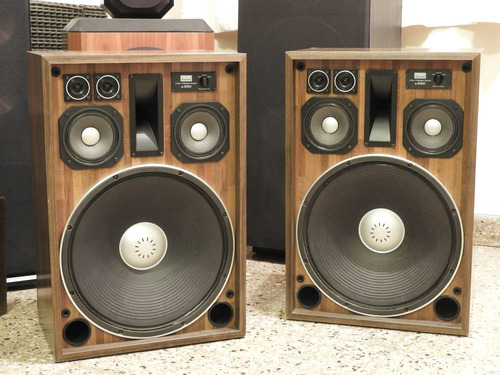 Bafles Sansui Sp-8100 - Únicos! Pioneer Hpm Jbl Yamaha Marrón (Usado)