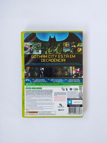 Jogo Lego Batman The Videogame Xbox 360 - Mídia Física Usado