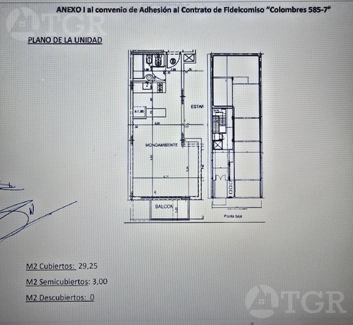 Venta Departamento 1 Ambiente En Almagro