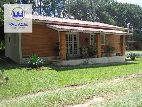 Chácara Com 13 Dormitórios À Venda, 5000 M² Por R$ 950.000,00 - Alpes Das Águas - São Pedro/sp - Ch0027