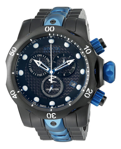 Venom - Reloj Casual De Cuarzo Suizo De Acero Inoxidable