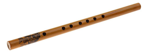 Flauta Shakuhachi De Bambú Flauta Vertical Regalo Musical