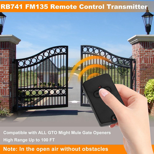 Rb741 Fm135 Para Mighty Mule, Para Controle Remoto Gato Gate