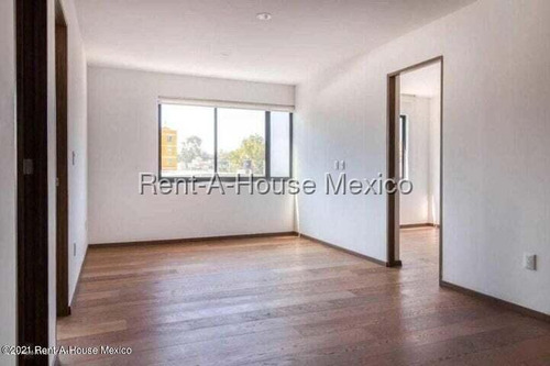 Renta De Departamento Sin Amueblar En San Rafael A 4 Cuadras De Reforma Rg 25-3350