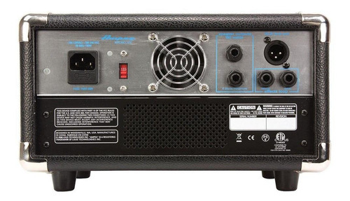 Cabezal Para Bajo Ampeg Micro Vr Head !! Color Negro