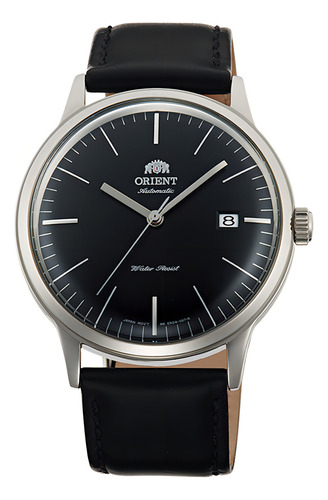 Reloj Pulsera Orient Análogo Hombre Automático Fac0000db Ub Color Negro
