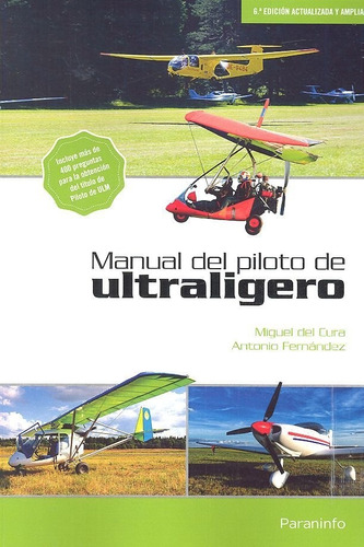 Manual Del Piloto De Ultraligero - Del Cura Manso, Miguel