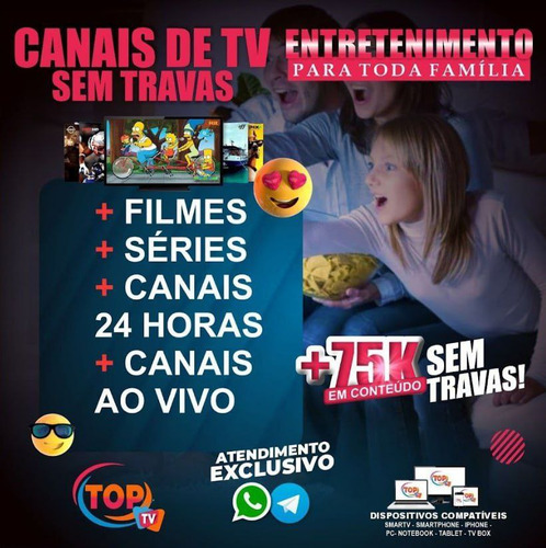 Filmes, Séries, Animes E Canais Abertos