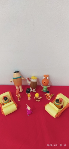 Lote Bonecos Flintstones Kinder Ovo (Usado)