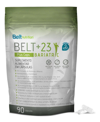 Belt +23 Caps Multivitamínico Para Bariátricos