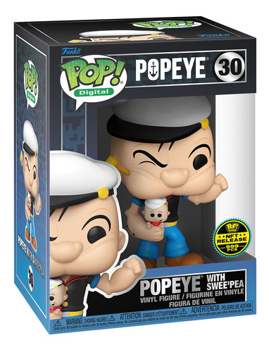 Funko Pop Popeye With Swee'pea 30, Edición Limitada 999 Pcs.