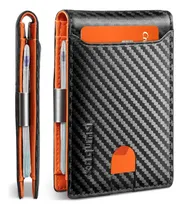 Comprar Runbox Carteras Delgadas Para Hombre - Cartera De Cuero Con 