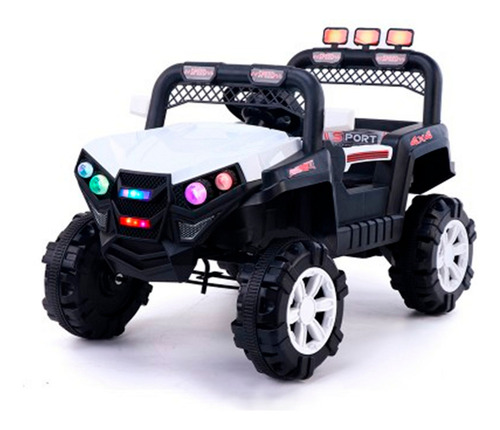 Cuatriciclo Buggy A Bateria Love 3052 Musica Control Remoto Blanco