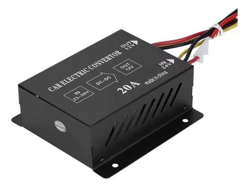 Transformador Inversor Conversor De 24v A 12v 20a