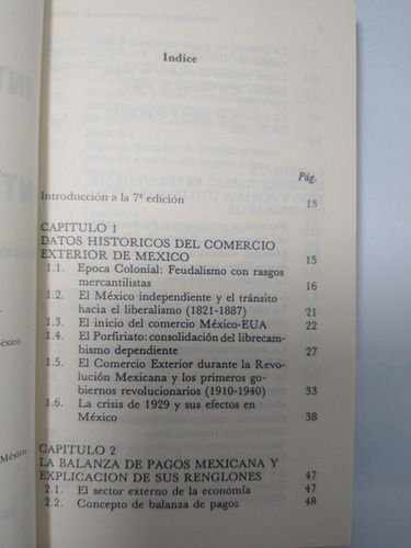 Introducción Al Comercio Y Finanzas Internacionales De Méxic