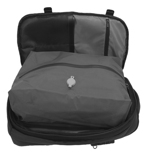 Mochila Negra Negra De Compresión Al Vacío De 36 A 55 L, Gra