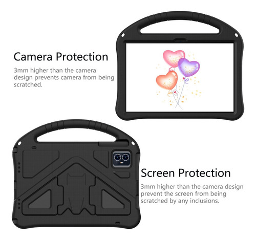 Funda Eva Negra Para Teclast M50 Hd 10.1 /m50 Pro