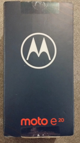 Celular E20 Motorola Negro Con Gris (Usado)