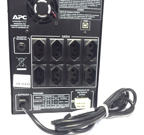 Imagem 4 de 5 de Nobreak Apc Back-ups Bz2200bi-br 2200va