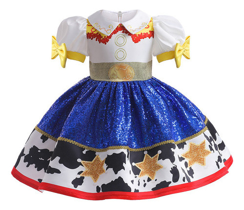 Vestido Jessie De Toy Story Fantasia Para Crianças De Hallow