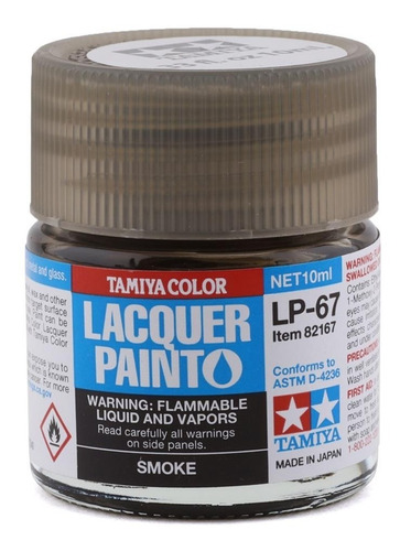 Tamiya Lacquer Paint 10ml Smoke By Tamiya # Lp67