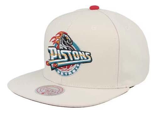 Gorra Ajustable Snapback Mitchell & Ness Detroit Pistons