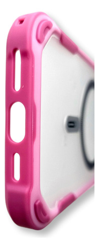 Funda Para Iphone 16 Pro Max Incluye Protector De Pantalla Rosa Bracket Case