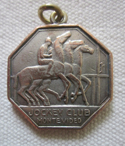 Antigua Medalla Jockey Club Montevideo 1983